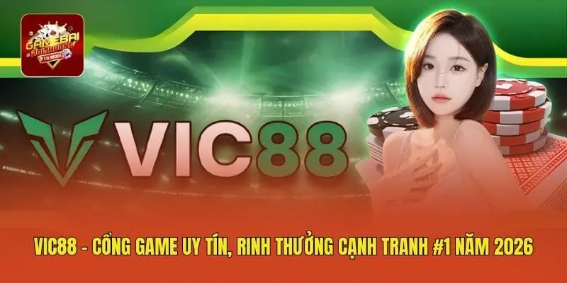 VIC88 - Cổng Game Uy Tín, Rinh Thưởng Cạnh Tranh #1 Năm 2026